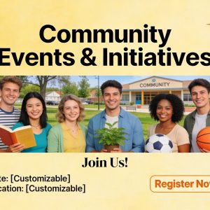 **Community Event Banner