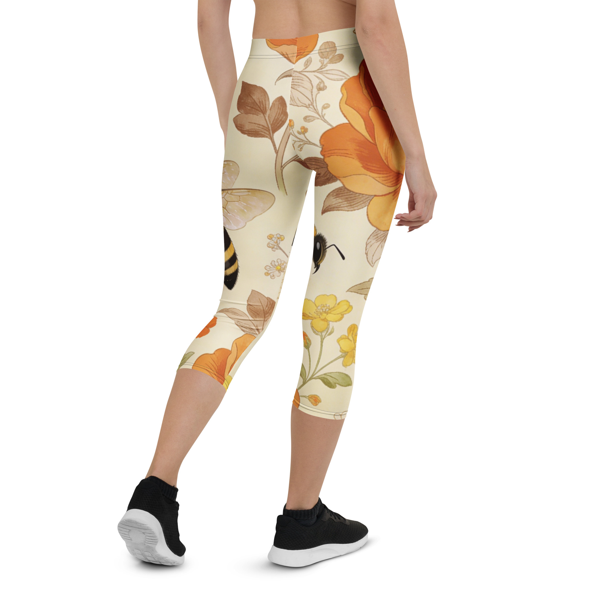 Spring Bees Capri Leggings - Image 8
