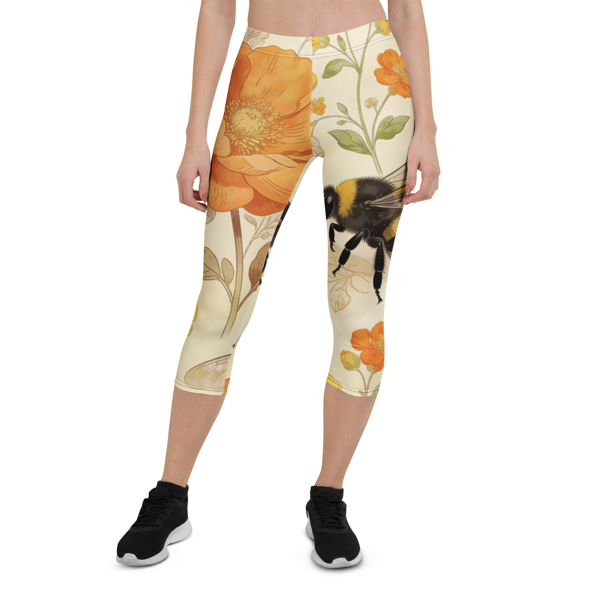 Spring Bees Capri Leggings - Image 7