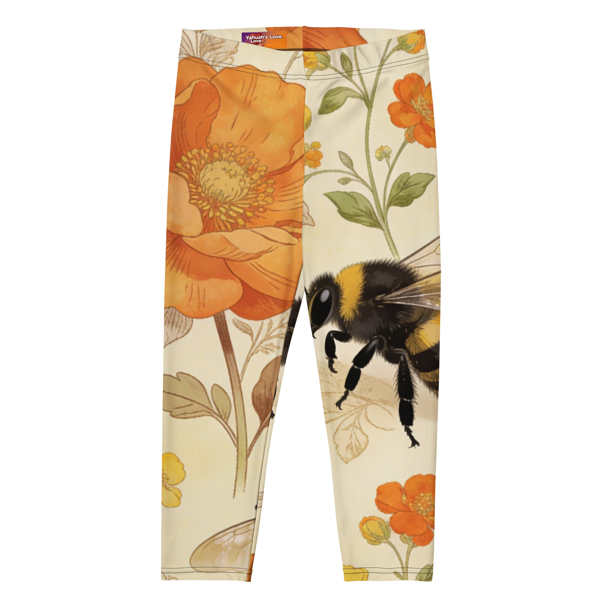 Spring Bees Capri Leggings - Image 2