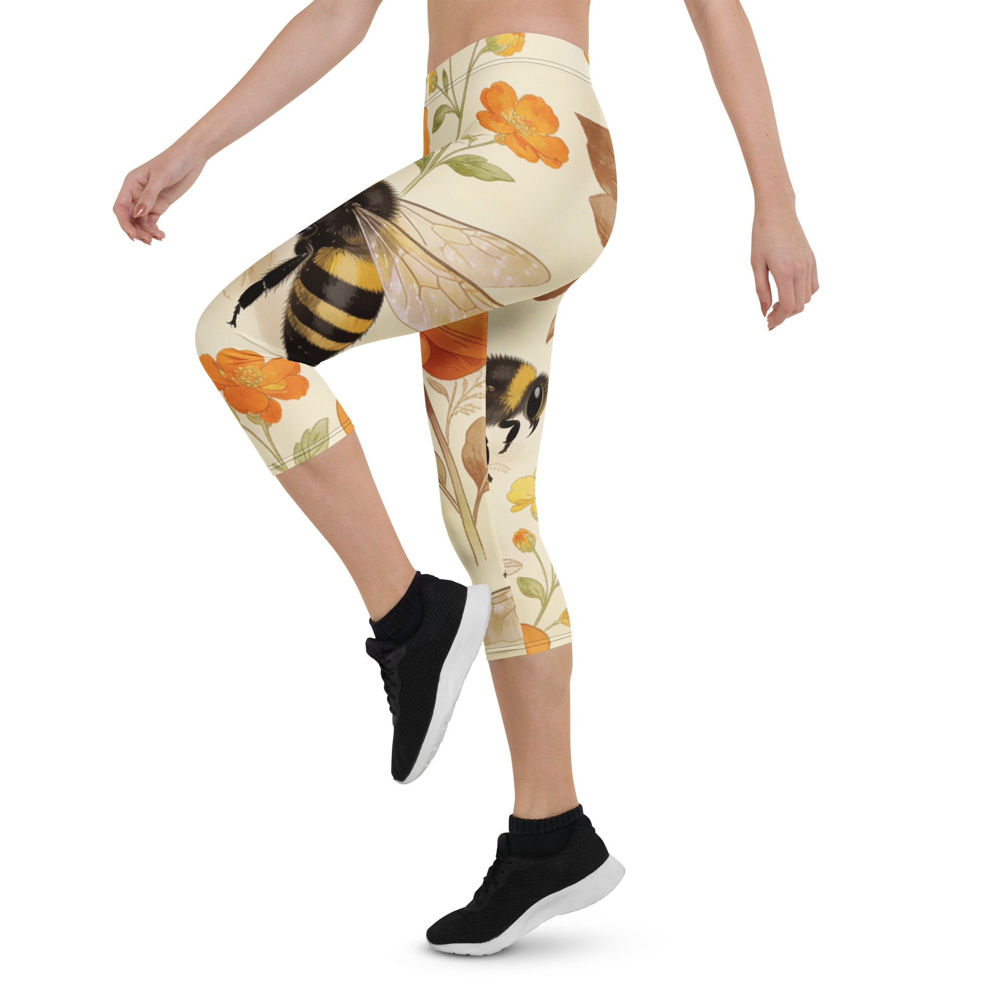 Spring Bees Capri Leggings - Image 9
