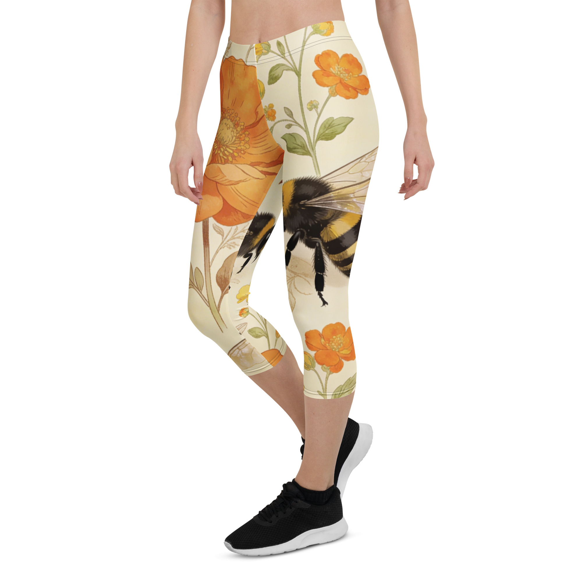 Spring Bees Capri Leggings - Image 11