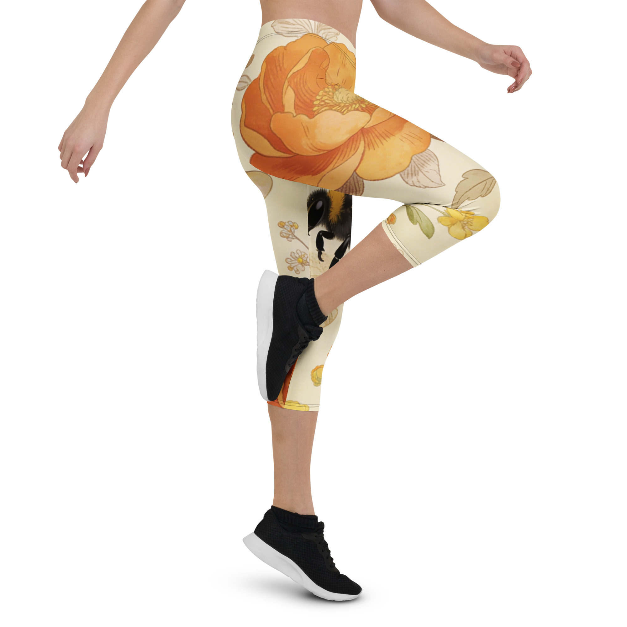 Spring Bees Capri Leggings - Image 10