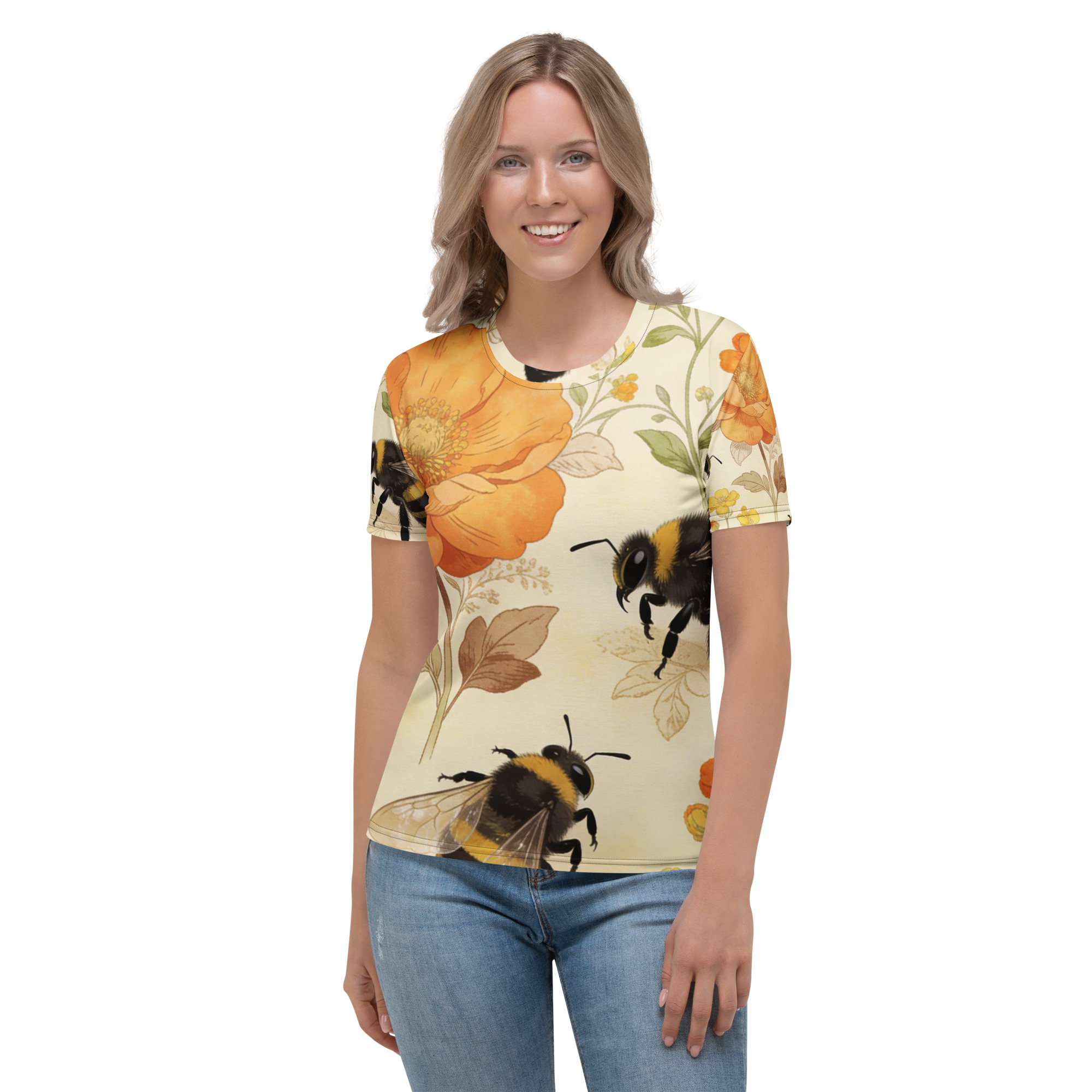 Spring Bees Women's T-shirt - Image 5