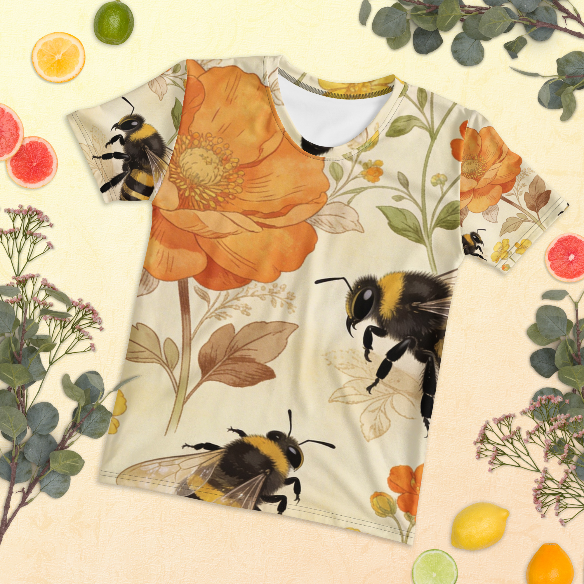 Spring Bees Women's T-shirt - Image 4