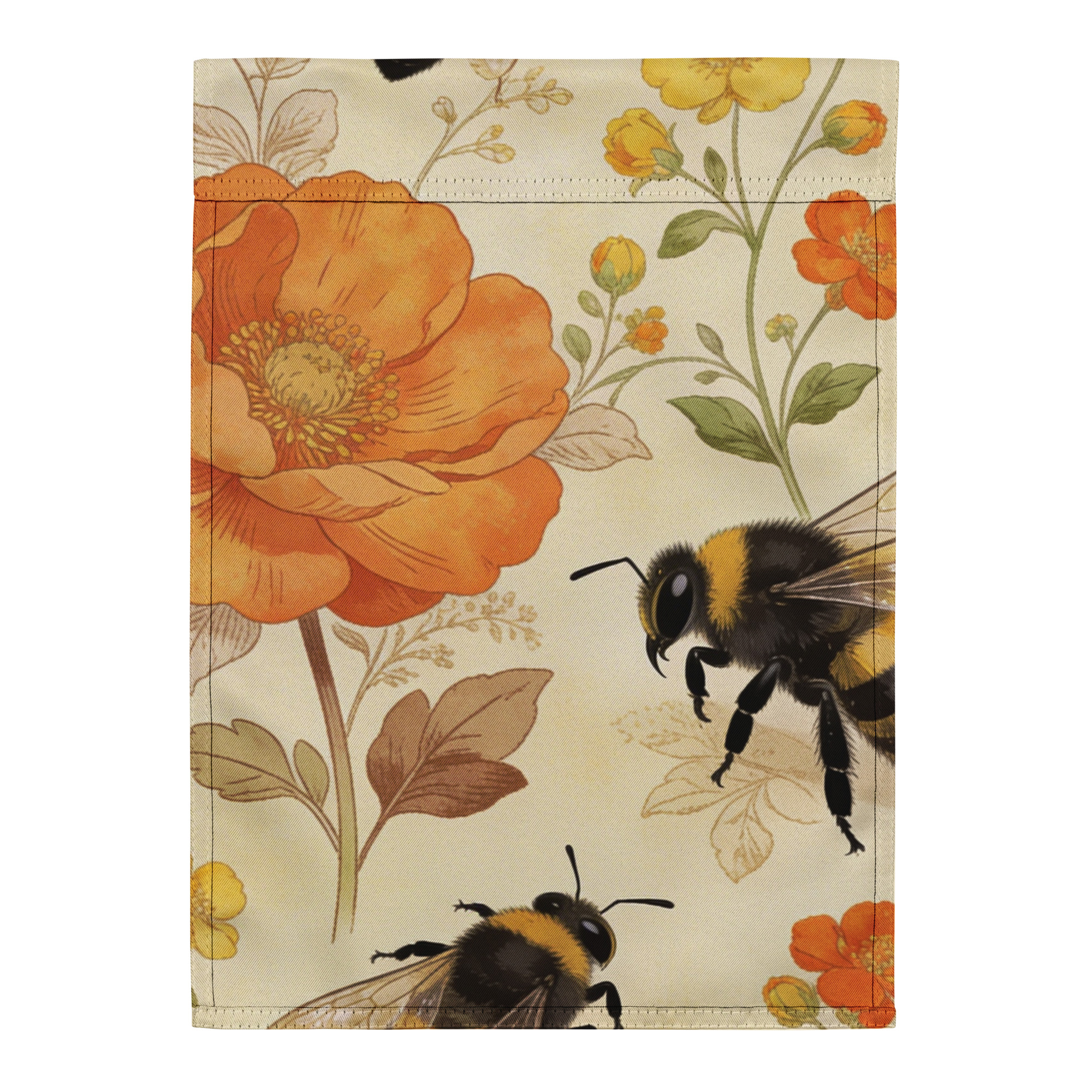 Spring Bees Garden flag - Image 2