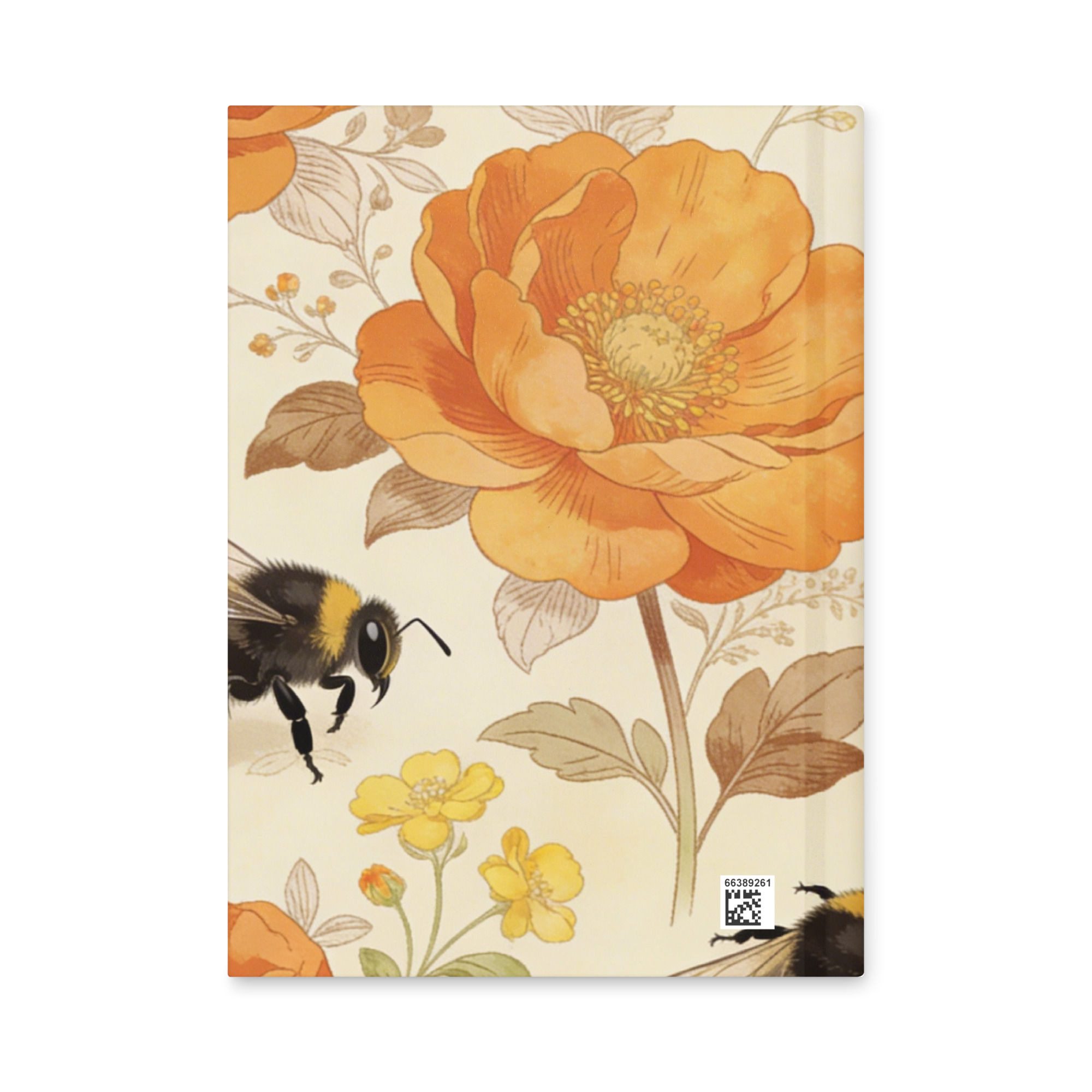 Spring Bees Hardcover journal matte - Image 2