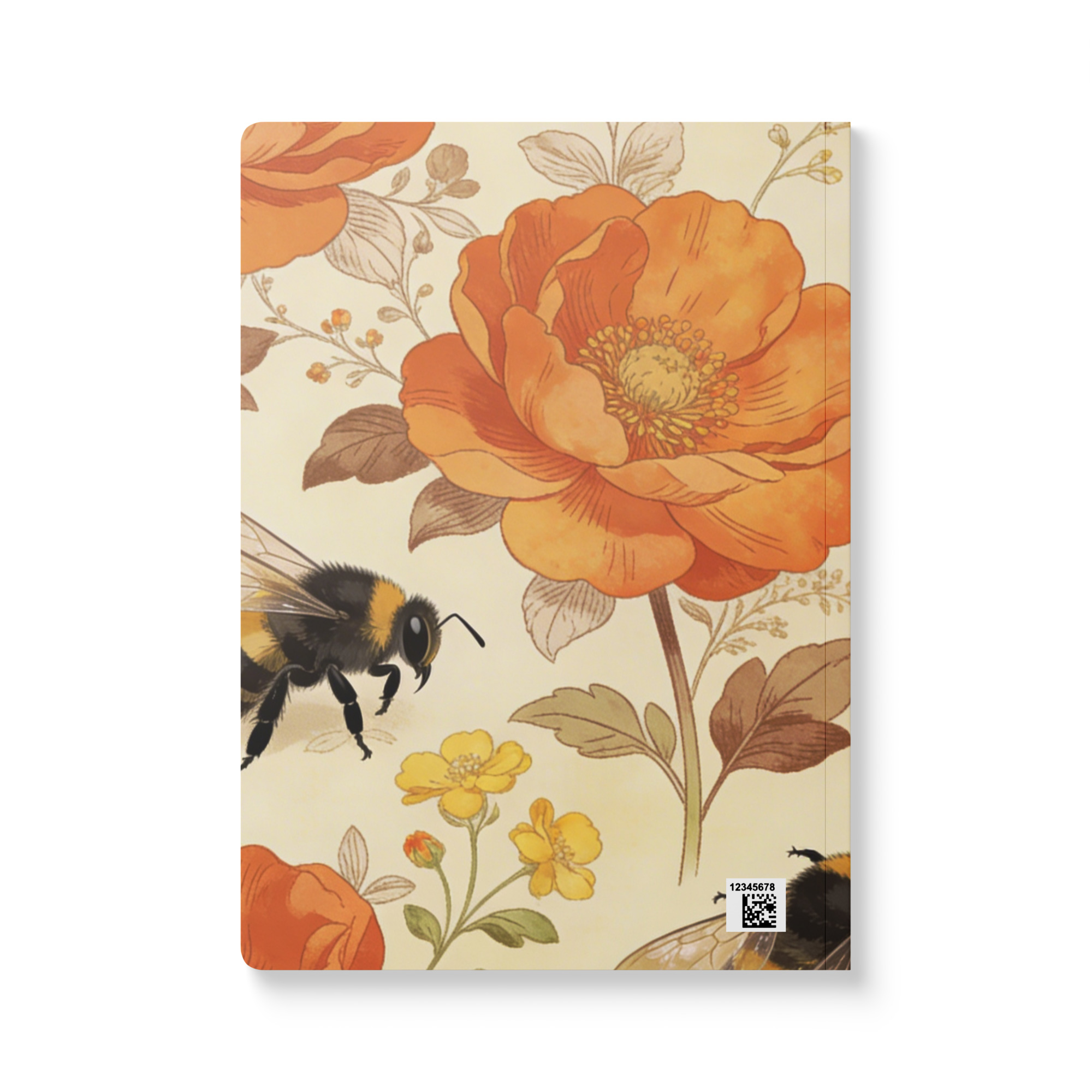 Spring Bees Softcover journal with surprise inside prints - Image 2
