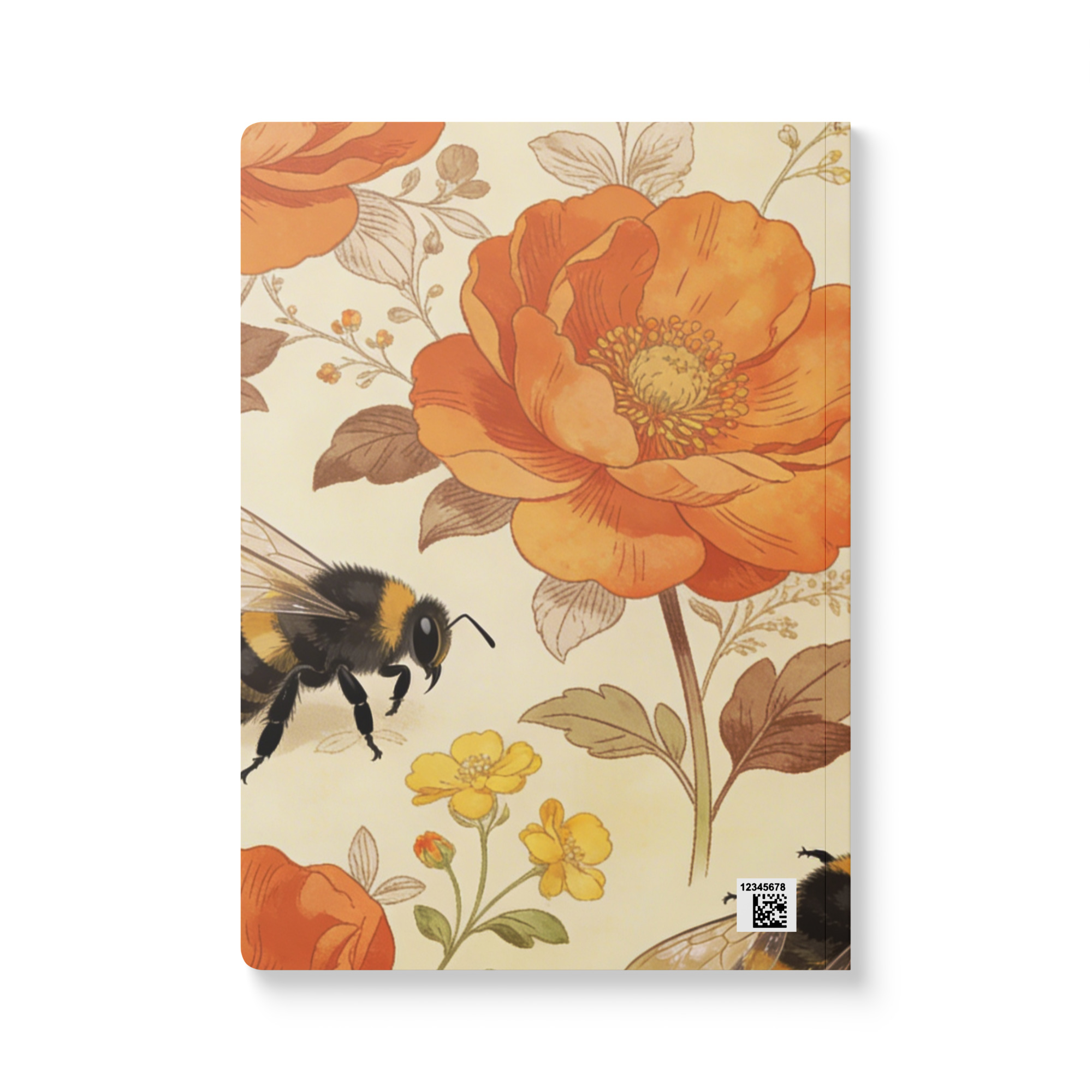 Spring Bees Softcover journal with surprise inside prints - Image 3