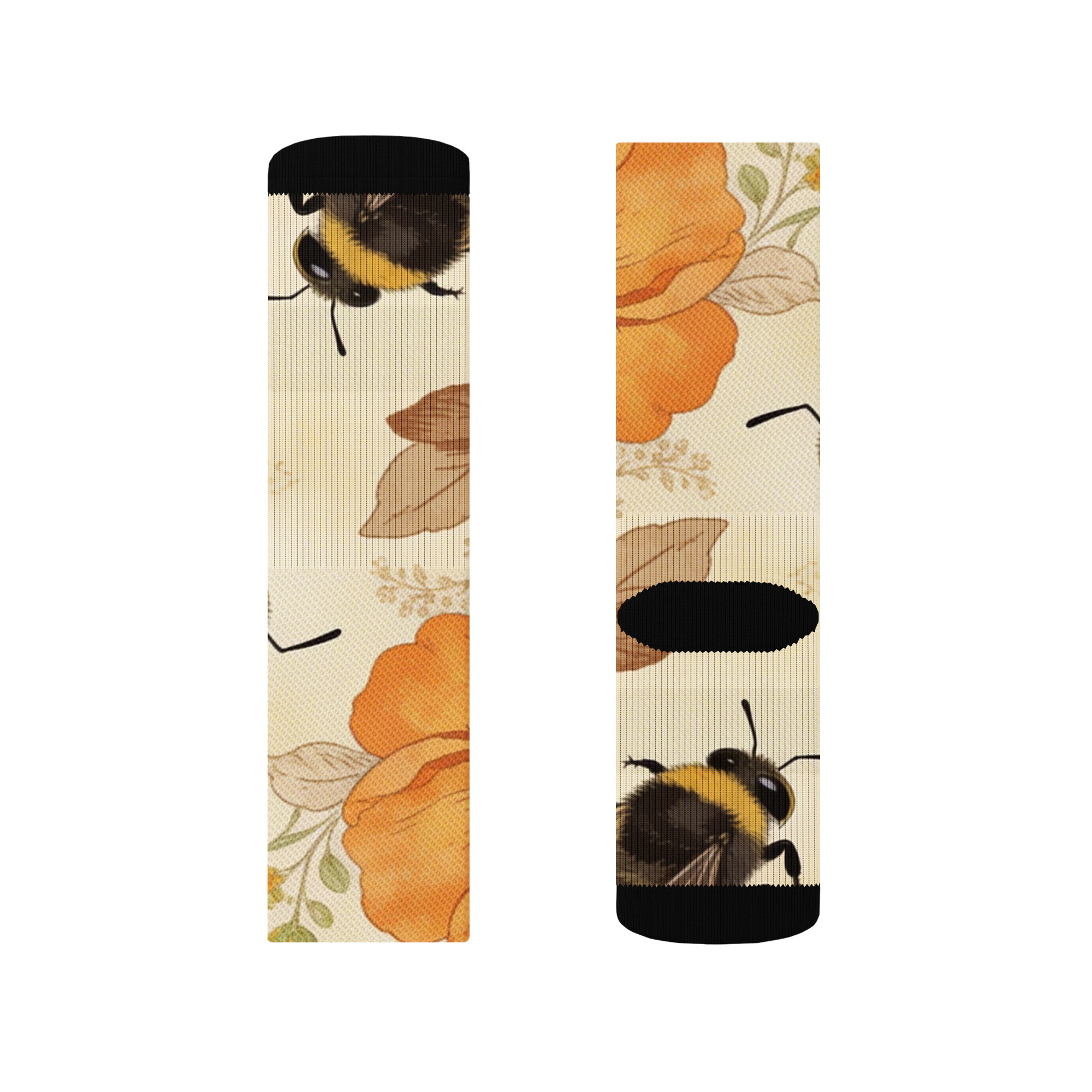 Spring Bees Crew socks - Image 6