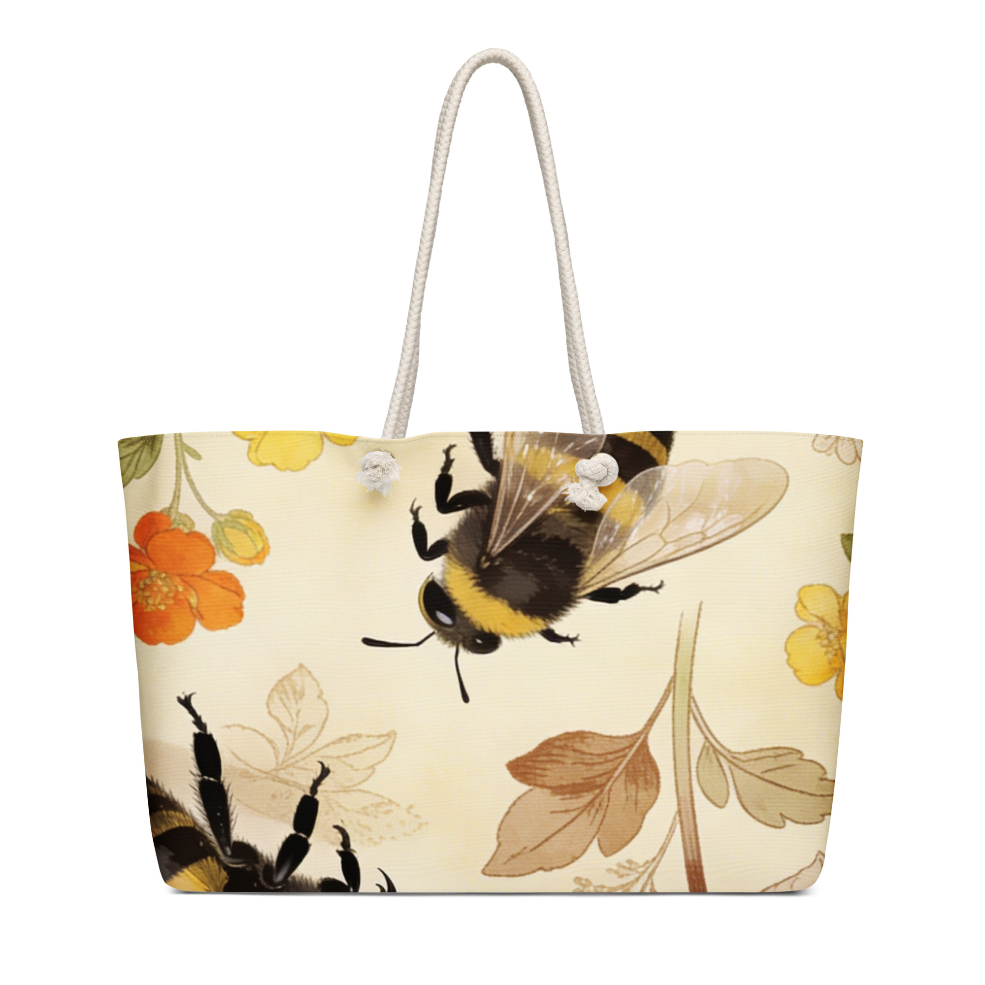 Spring Bees Oversized weekender bag - Image 2